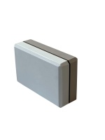 Йога блок полумягкий (серый) 223х150х76мм., из вспененного ЭВА E39131-34
