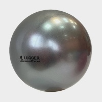 Мяч для художественной гимнастики однотонный, d=15 см (серебро)